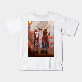 Nemesis and Zeke of Tower of Fantasy Kids T-Shirt